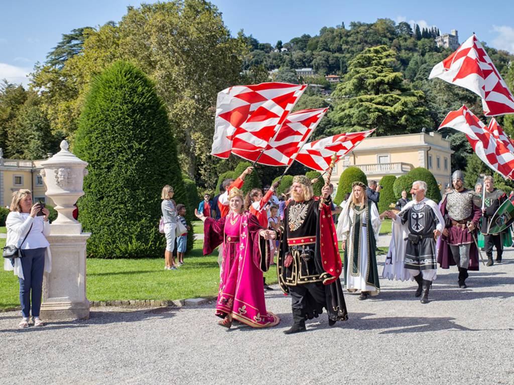 palio del baradello 2019 sfilata e barbarossa