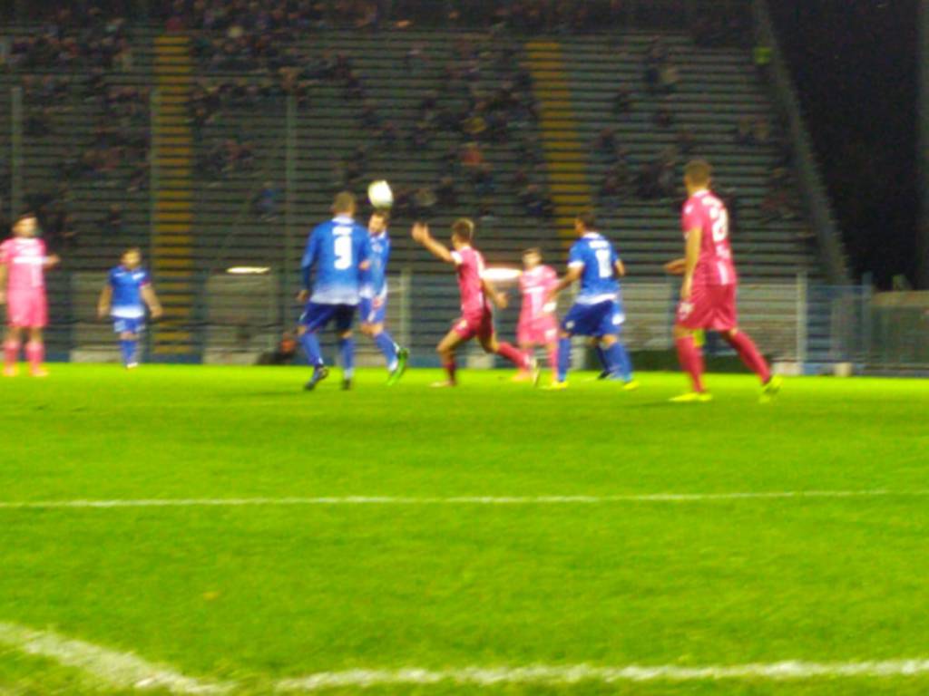 como giana erminio stadio sinigaglia turno serale