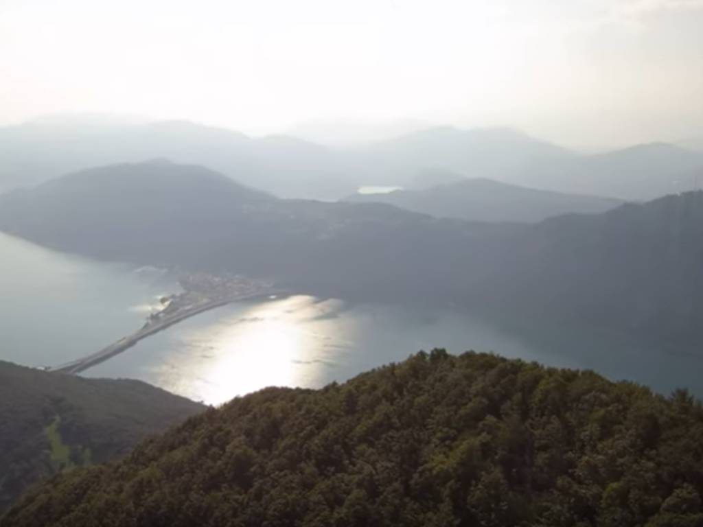 immagini con il drone dal balcone d'italia fatte da nostro lettore