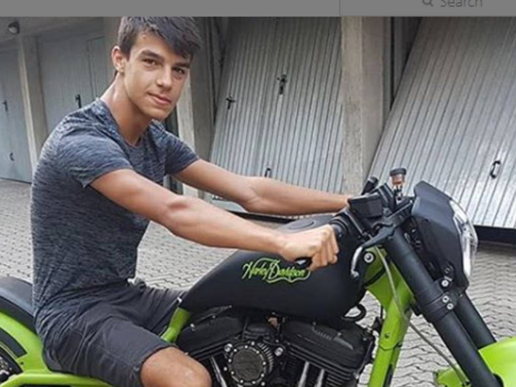 ethan masala ragazzo di bregnano morto in moto a 16 anni foto da instagram