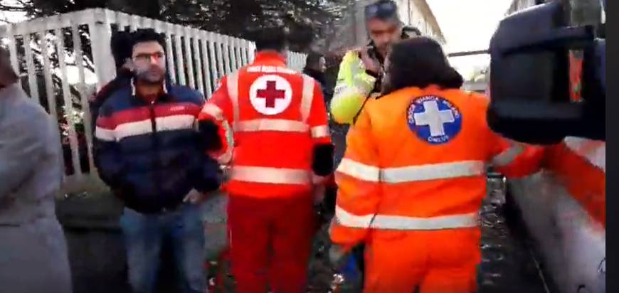 incidente mortale cantù via ginevrina da fossano elisoccorso sul posto ambulanza e luogo