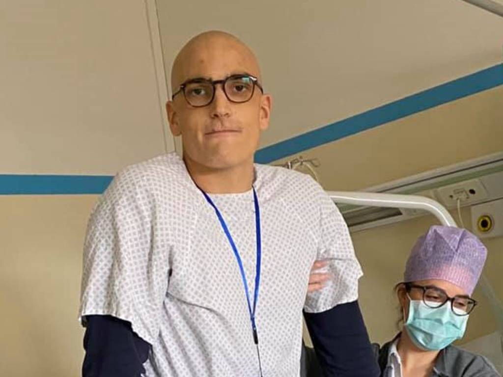 canottiere filippo mondelli dopo operazione ginocchio ospedale rizzoli bologna