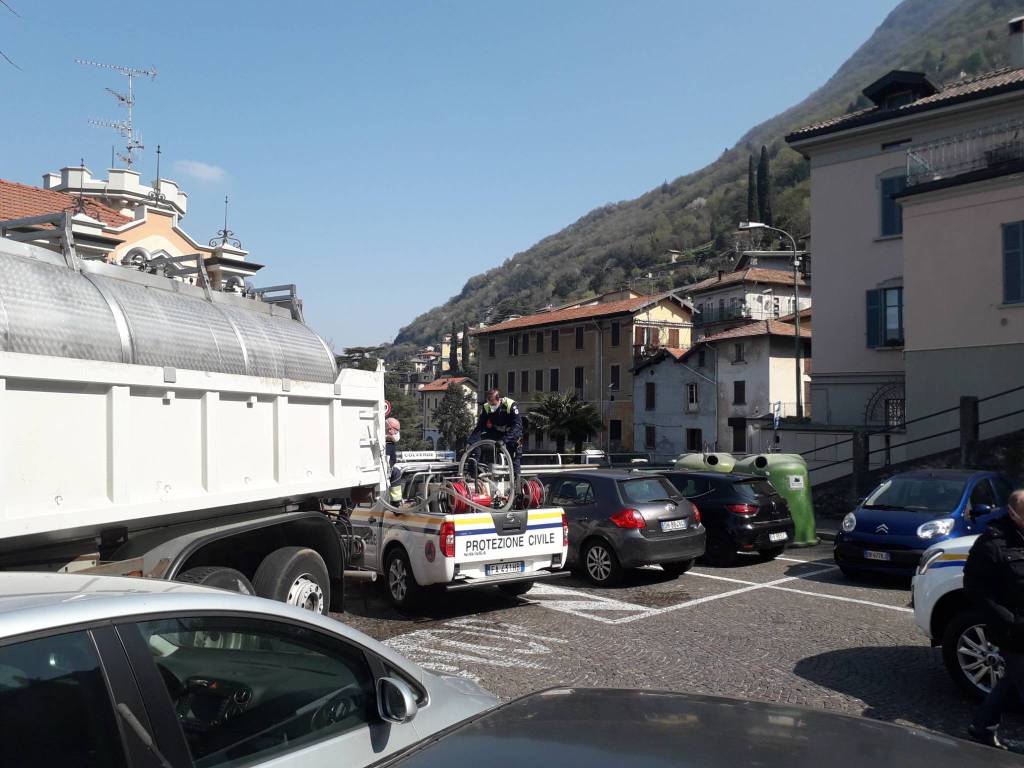 Blevio senza acqua da oggi: arriva la protezione civile per la distribuzione