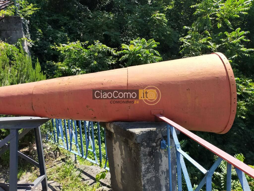 carescione di brunate lo sparo del cannone a mezzogiorno con cartuccia