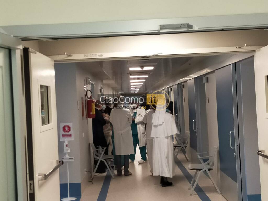 Nuovo reparto chirurgia Valduce di Como, taglio del nastro