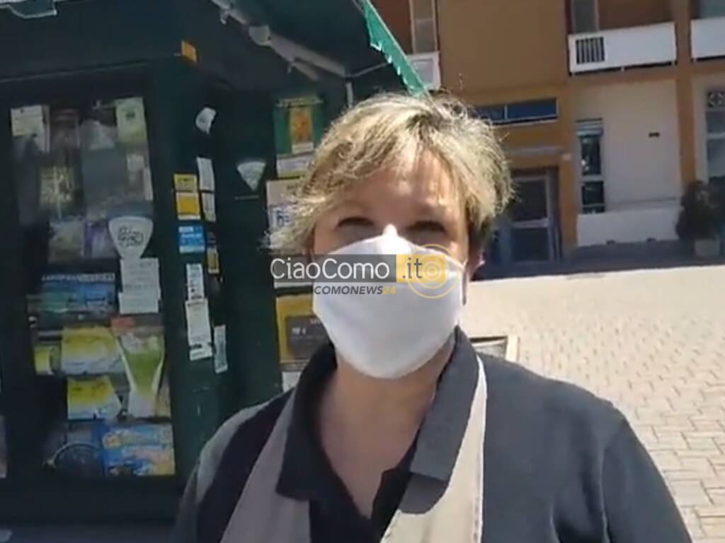 protesta commercianti lavori di via muggiò strada chiusa pochi clienti