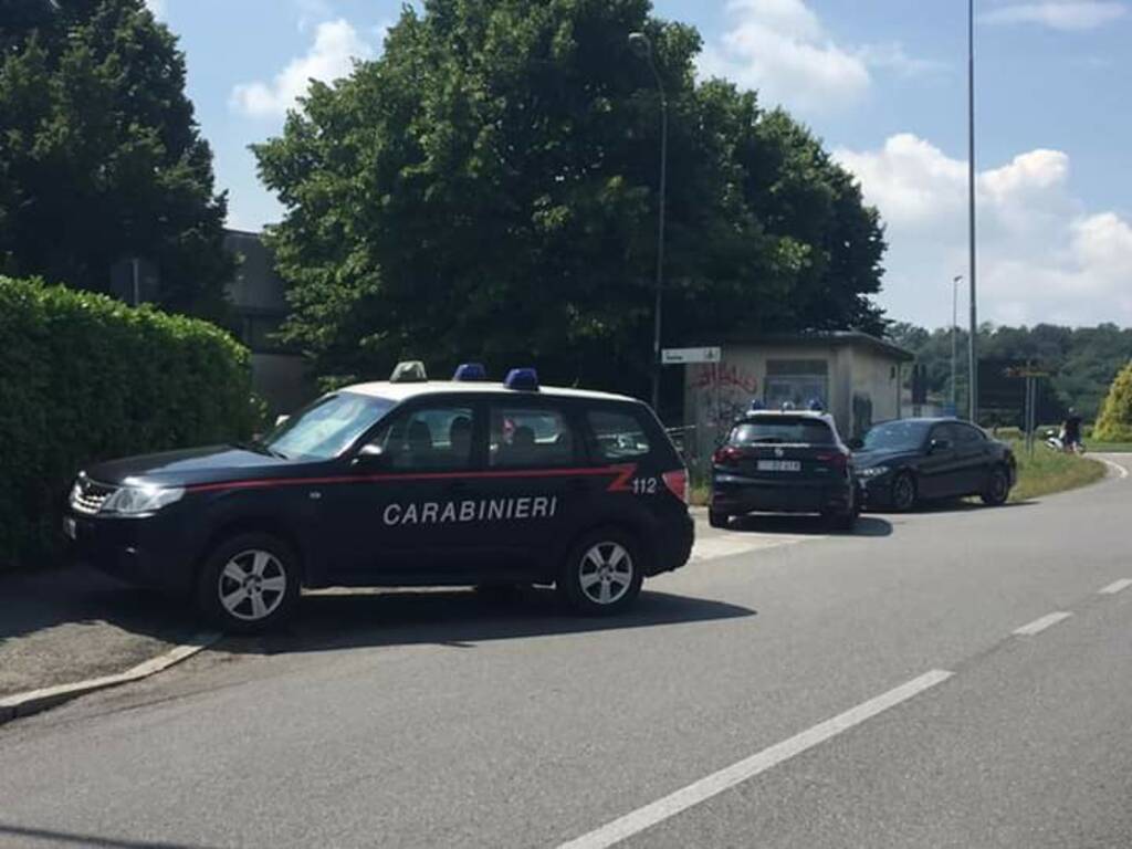 olgiate comasco carabinieri trovano esplosivo vicino zona industriale