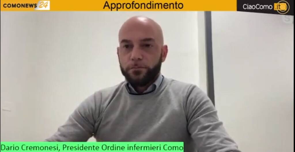 Dario Cremonesi, presidente ordine infermieri di Como