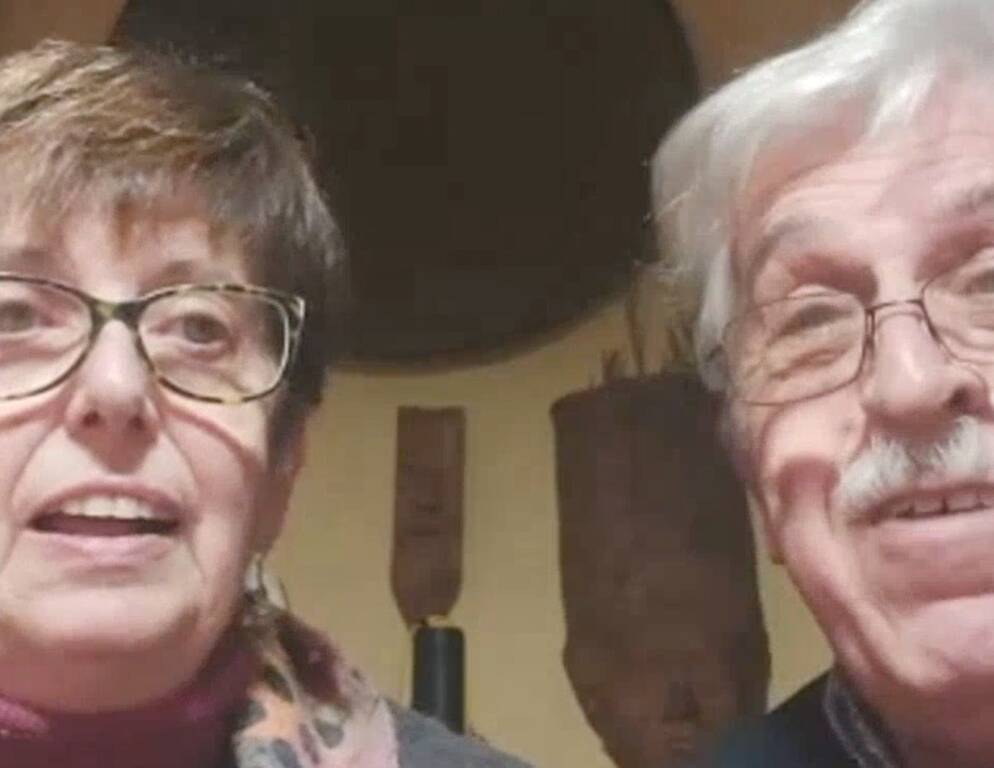 Nonni di Babbo Natale Sandra e Peppo