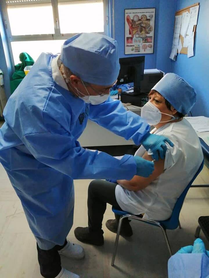 Le vaccinazioni anti-covid all'ospedale di Cantù questa domenica