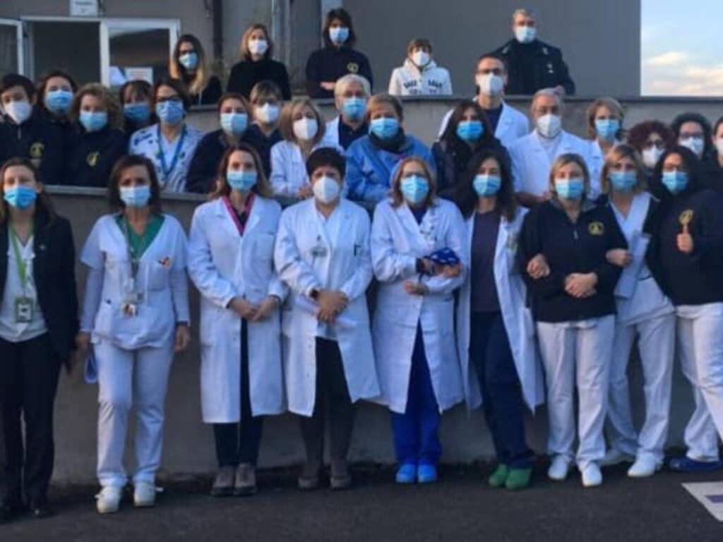 Le vaccinazioni anti-covid all'ospedale di Cantù questa domenica