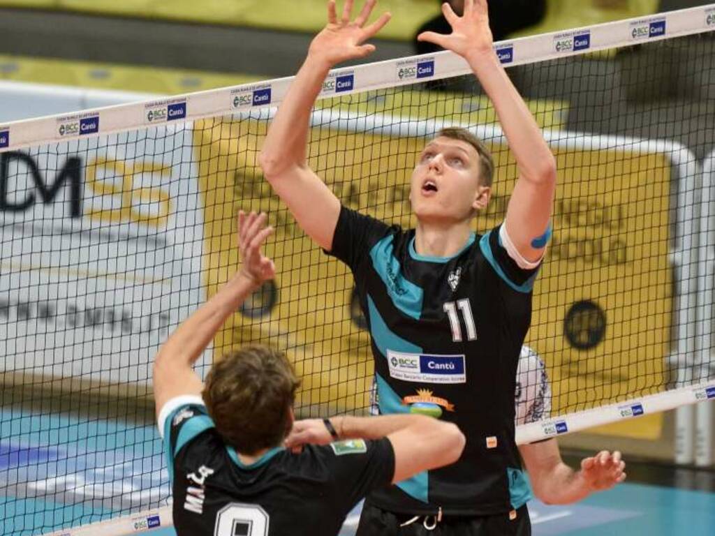 Libertas Cantù sconfitta a Casnate contro siena volley maschile a2