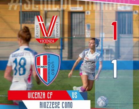 riozzese como trasferta a vicenza serie b calcio donne