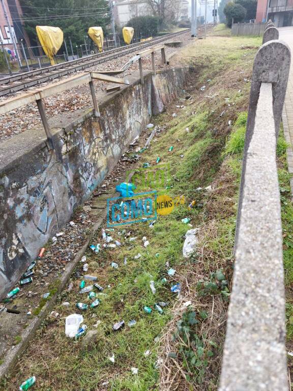 Il degrado all'Ippocastano ed a Como Borghi: reportage dei nostri lettori