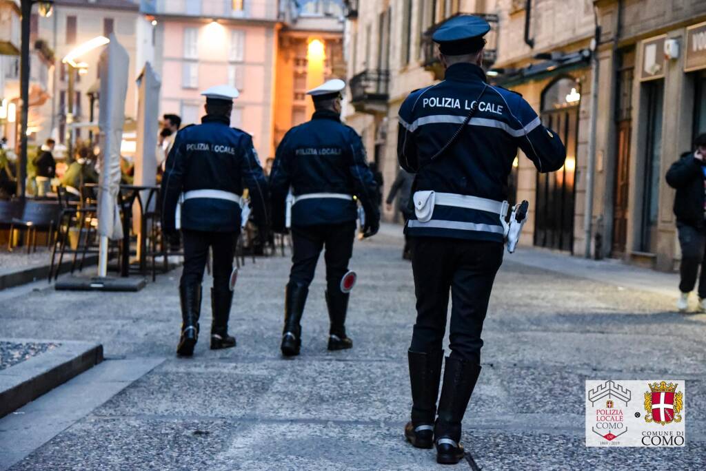 polizia locale controlli strade di como spaccio droga