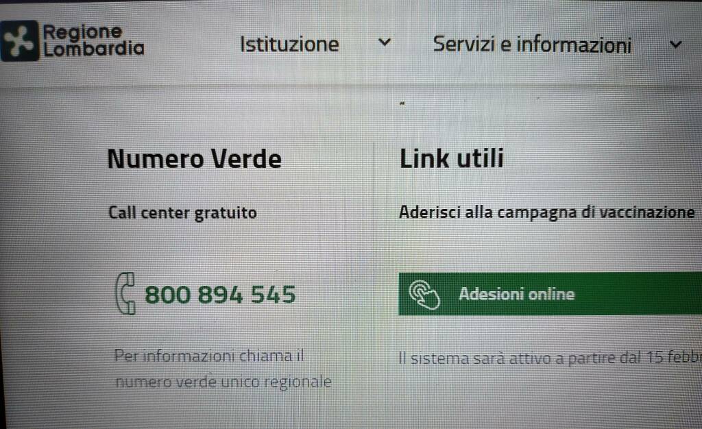 Vaccini Over60 Da Domani Le Prenotazioni Oggi Meno Ricoveri In Ospedale 153 Positivi Da Noi Ciaocomo