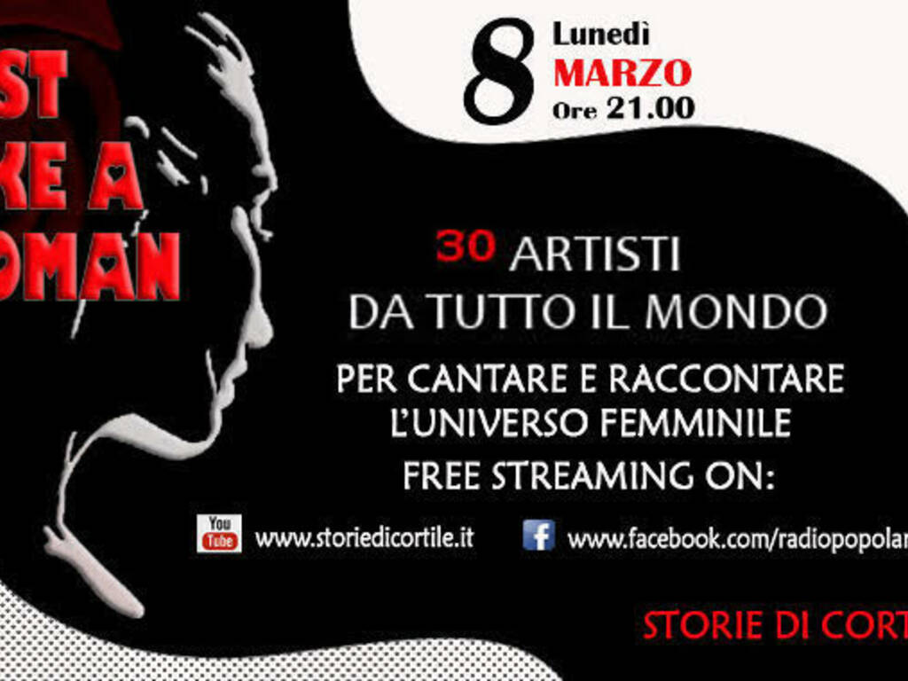 just like a woman 8 marzo