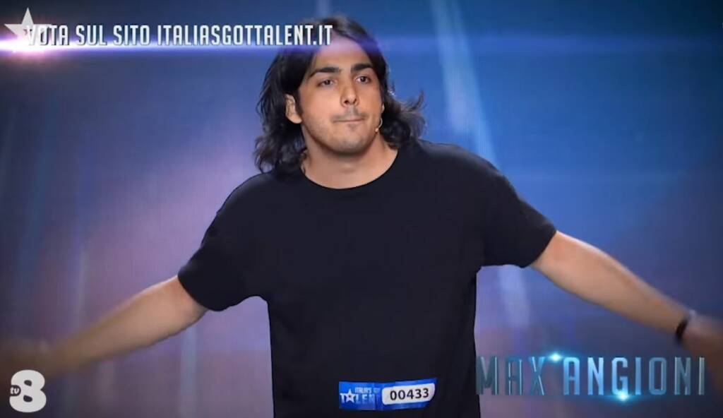 max angioni italia's got talent