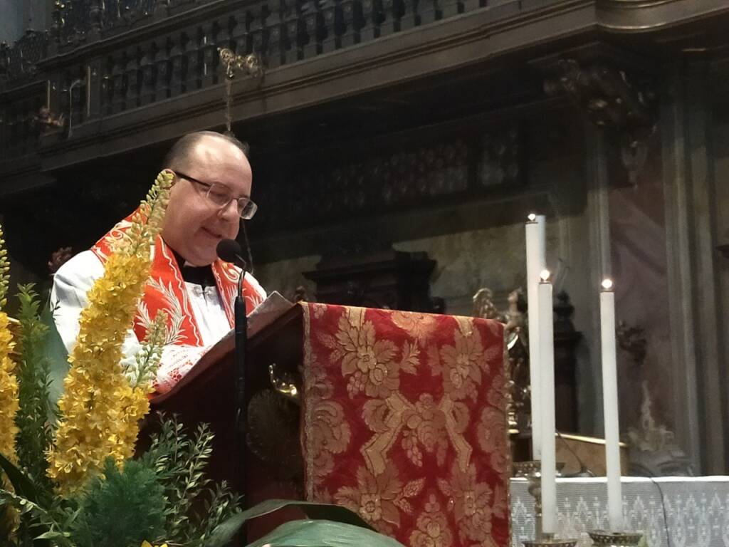 Terzo venerdì di quaresima via crucis Don Chistolini basilica del crocifisso