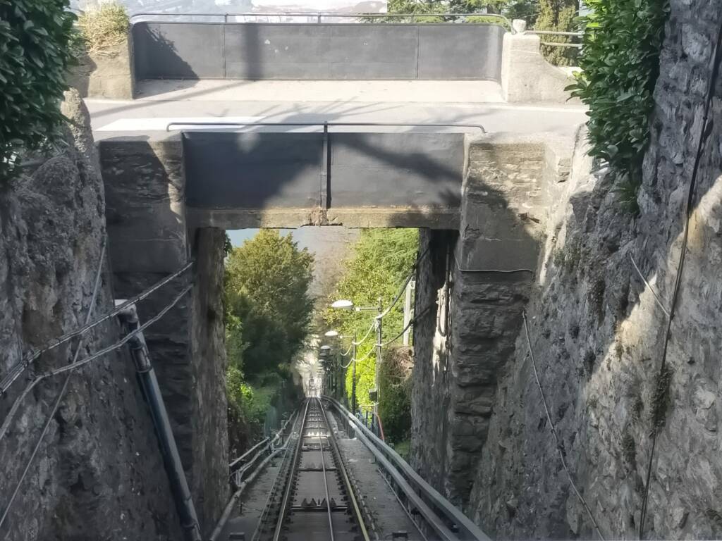 Primo viaggio in funicolare dopo 80 giorni di stop