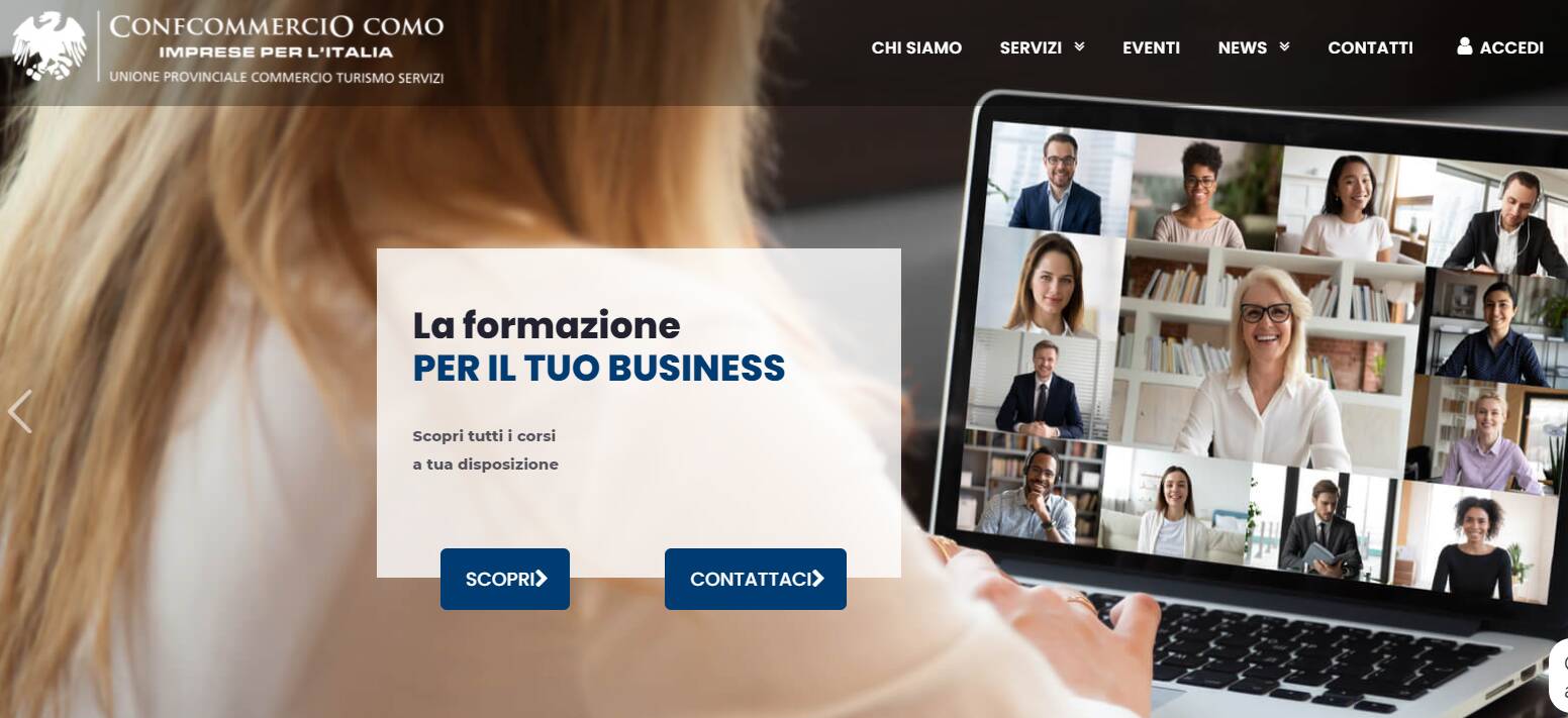 confcommercio como presentazione nuovo portale per servizi online