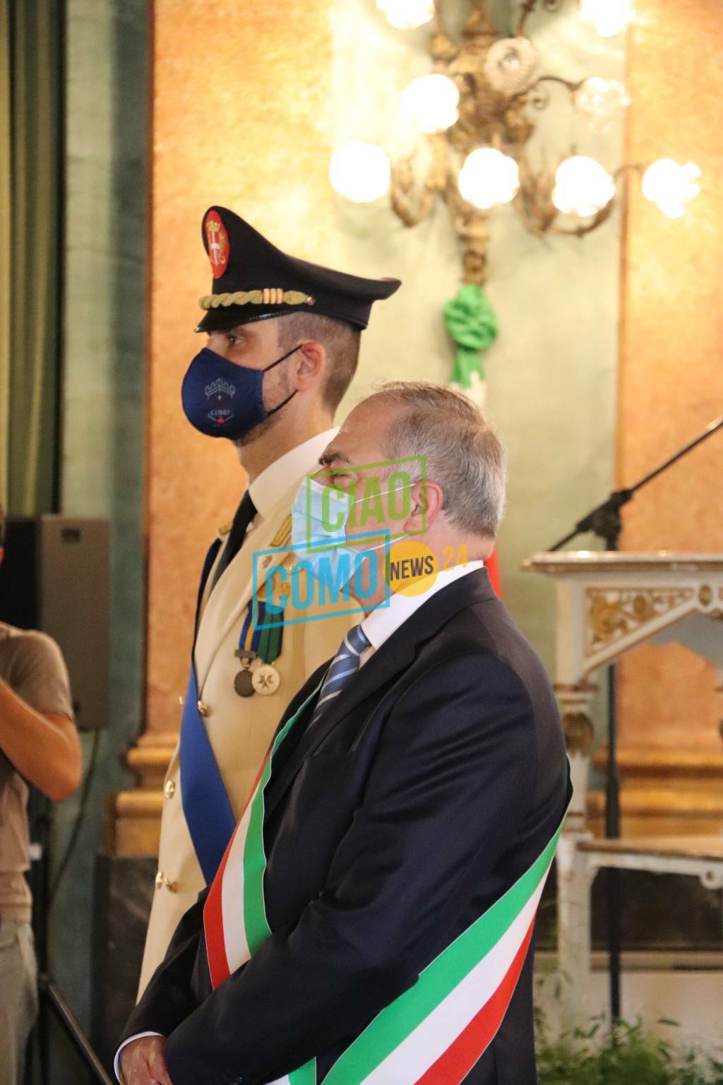 Festa polizia locale di Como, 152esimo di fondazione: la cerimonia ed i premiati