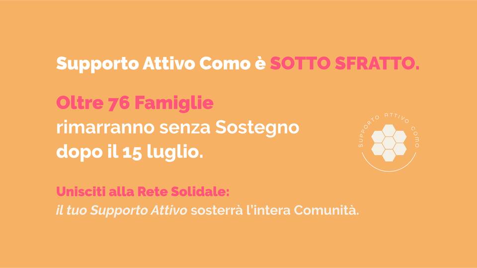 Supporto Attivo Como sotto sfratto