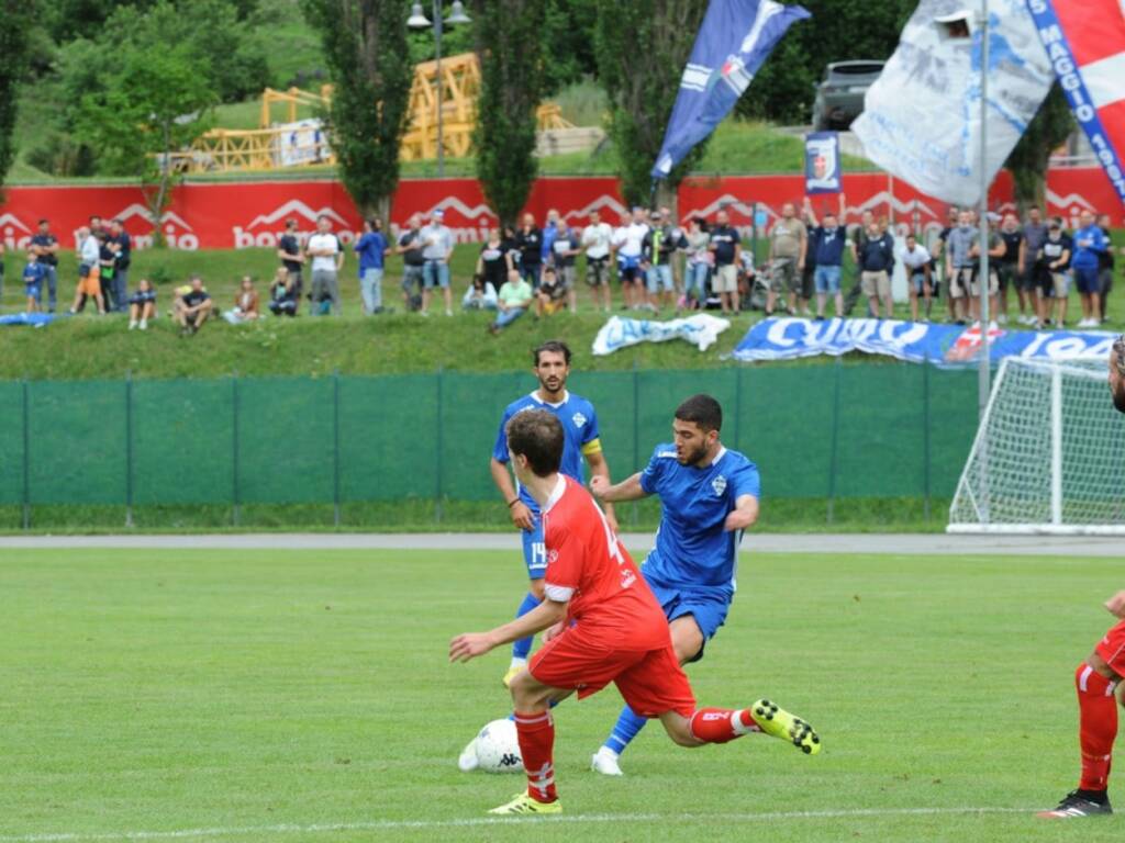 como a bormio prima amichevole della stagione prima del campionato