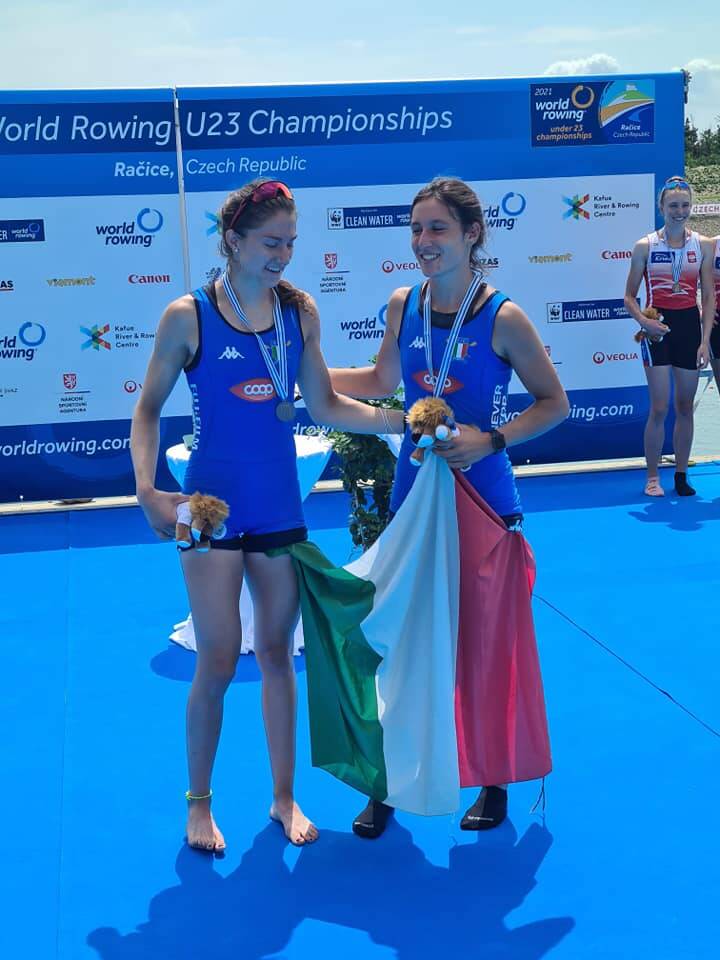 greta parravicini canottieri lario argento mondiali under 23 di canottaggio