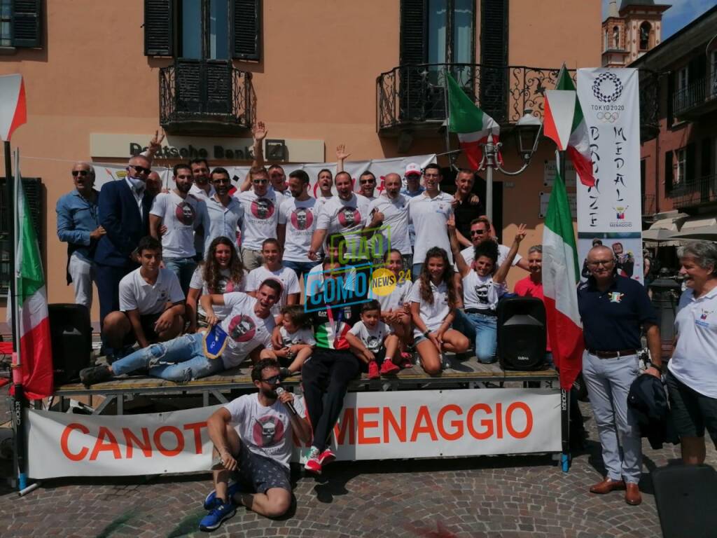 La grande festa per il ritorno a casa di PIetro Ruta dopo il bronzo olimpico