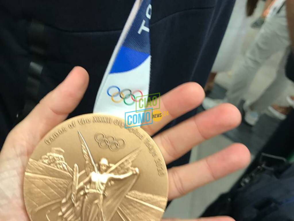 La grande festa per il ritorno a casa di PIetro Ruta dopo il bronzo olimpico