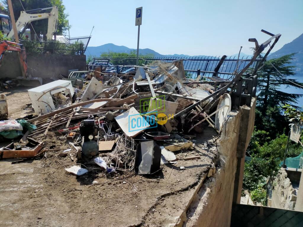 Il reportage di CiaoComo due settimane dopo l'alluvione di Blevio: quasi tutto riparato