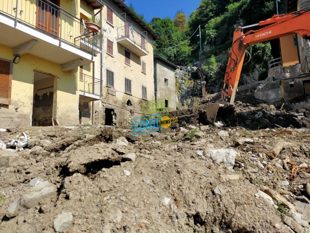 Il reportage di CiaoComo due settimane dopo l'alluvione di Blevio: quasi tutto riparato