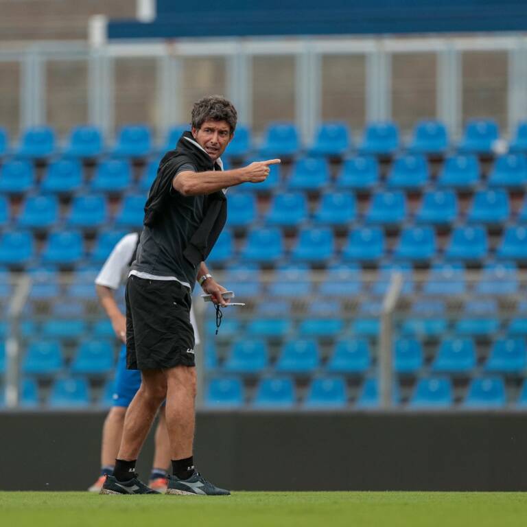 Giacomo gattuso allenatore como stadio sinigaglia allenamento