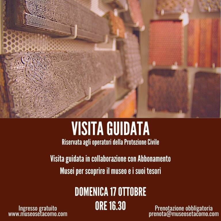 ottobre al Museo della Seta