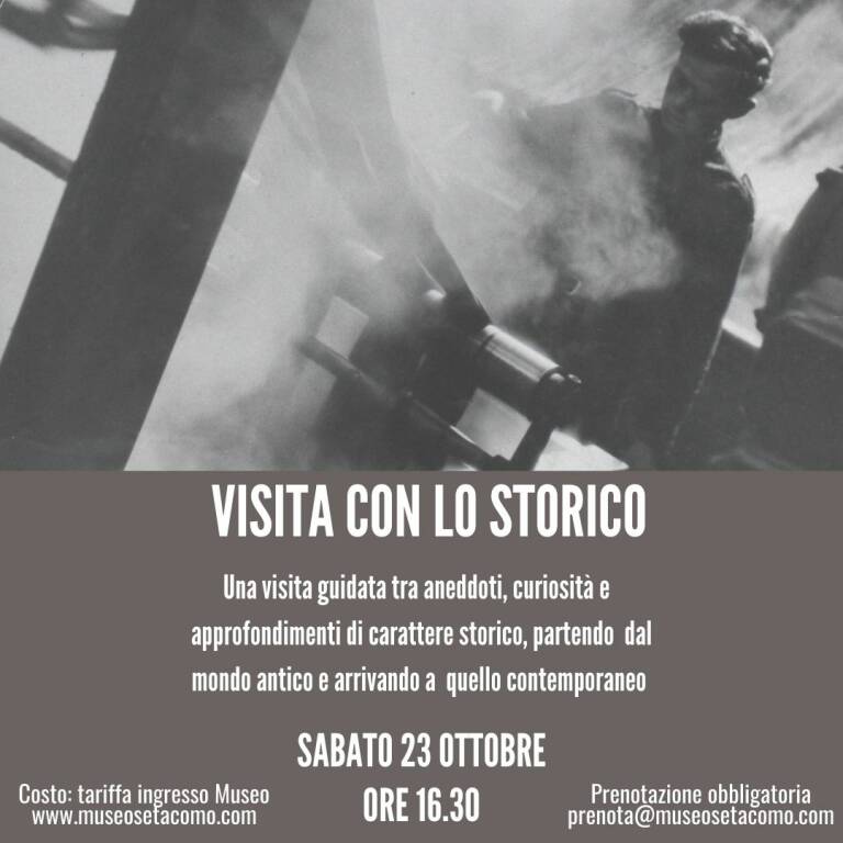 ottobre al Museo della Seta