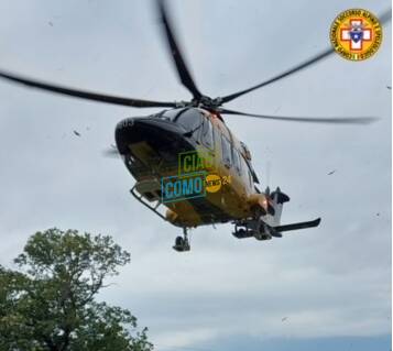 ricerche pensionato di erba disperso in valsassina pompieri soccorso alpino volontari elicottero