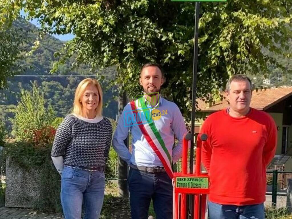 stazione di pit stop a dizzasco valle d'Intelvi per ciclisti in difficoltà