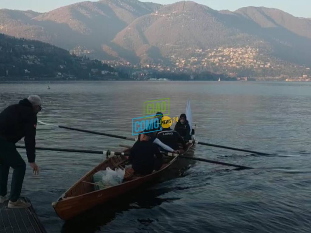 canottieri lario arrivo regata 130 anni con la iole