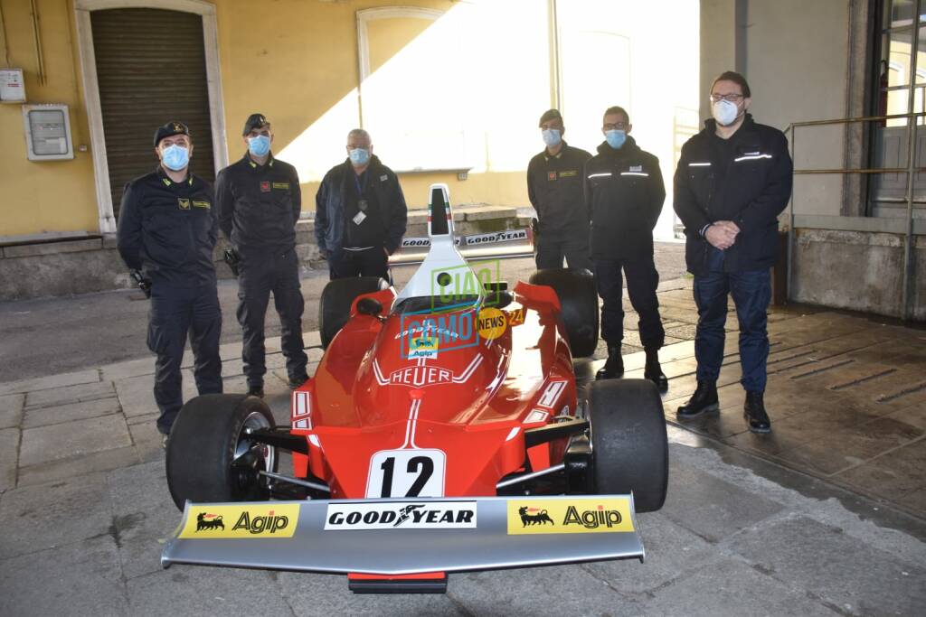 dogana sequestro ferrari f1 niki laura contraffata finanza e vetture