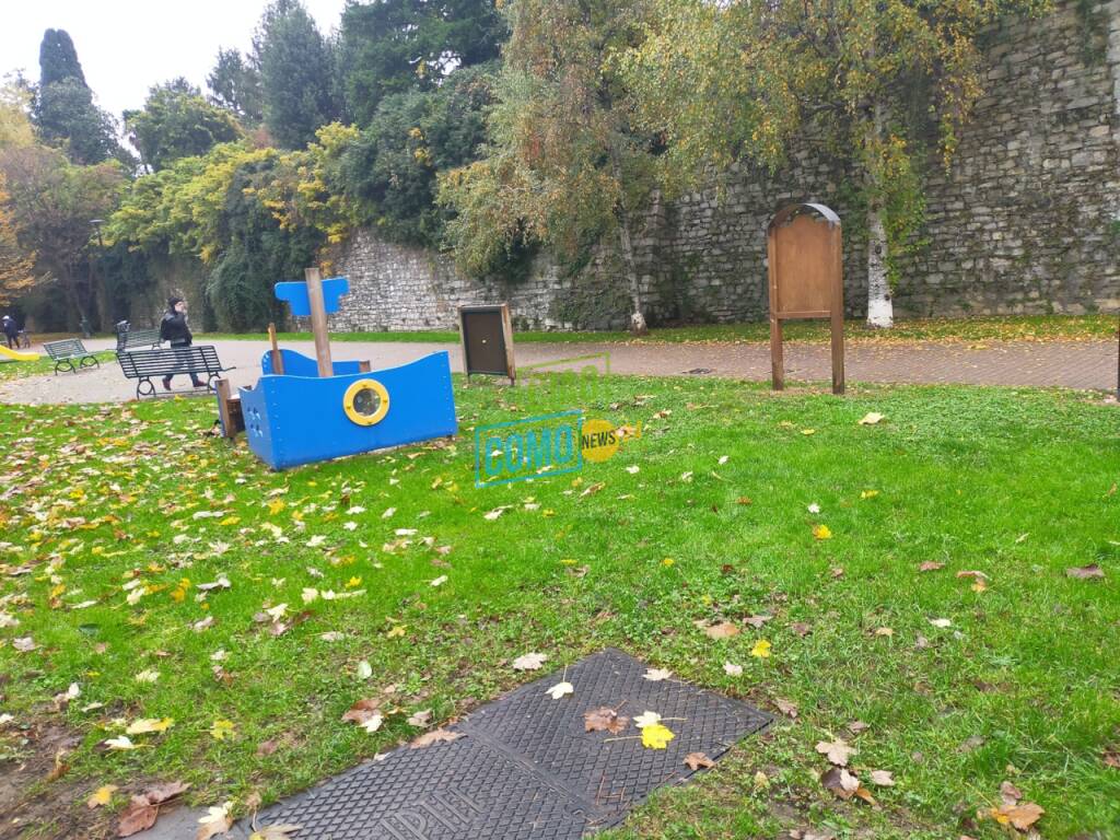 giardini inclusivi in viale varese como degrado e situazione dei giochi