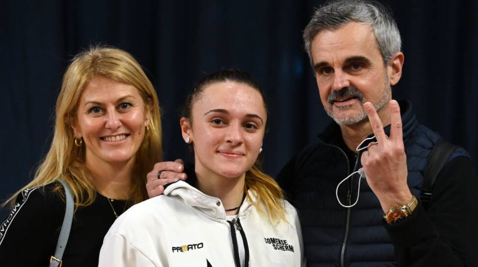 comense scherma carlotta ferrari seconda in coppa del mondo fioretto under 20 a zagabria