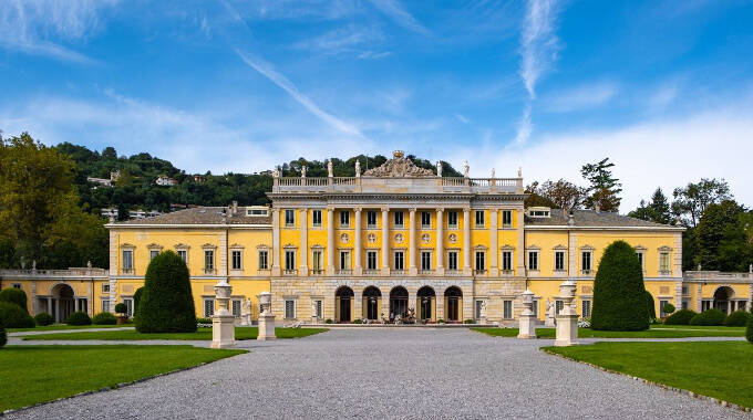 villa olmo mostra astrattiste