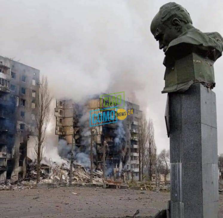 bombe su ucraina testimonianza di una ragazza da noi palazzi distrutti