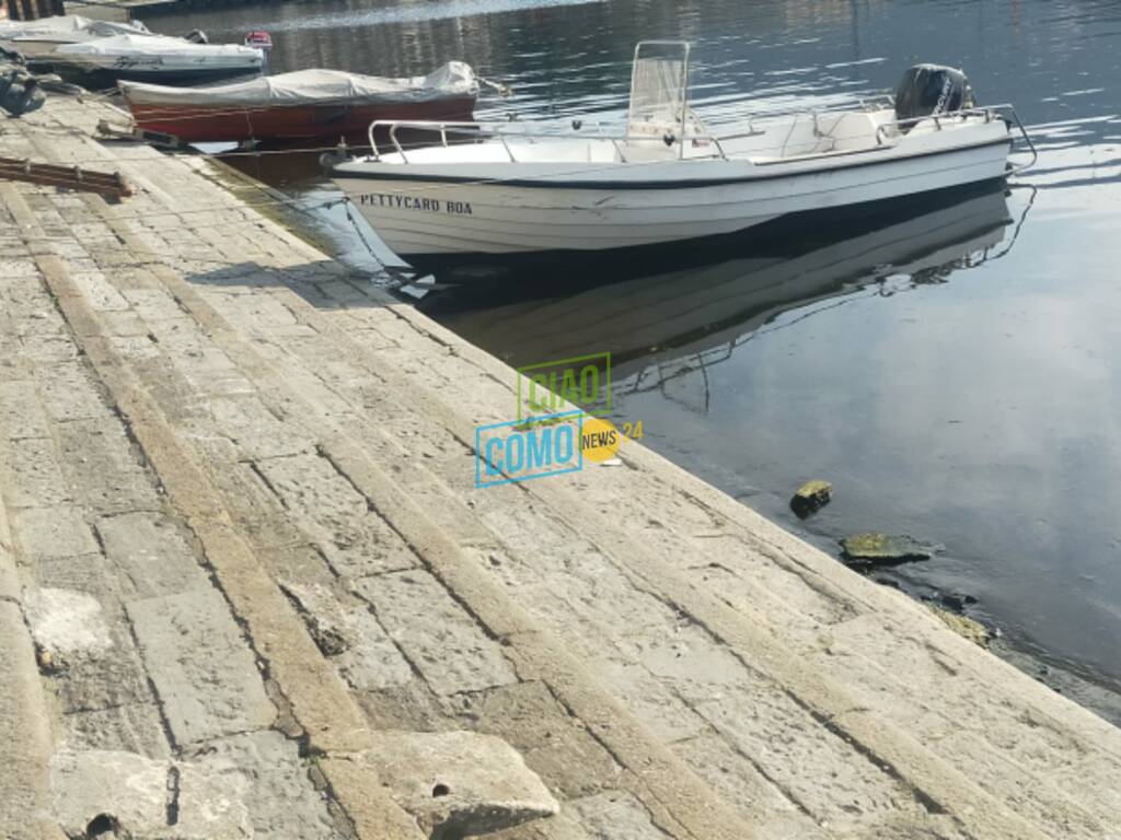 lago di como sempre più basso, acqua ai minimi storici porto sant'agostino