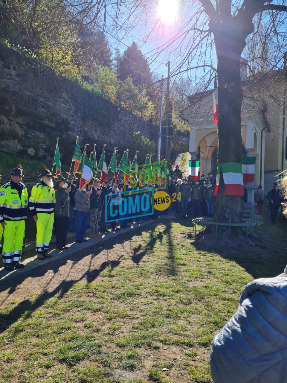 festeggiamenti gruppo alpini di lemna 100 + 1 di fondazione le immagini della cerimonia