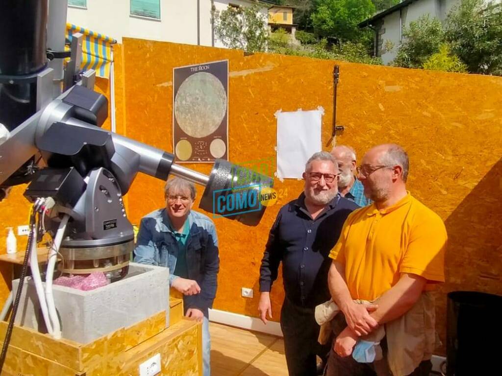 nuovo osservatorio albavilla gruppo astrofili lariani inaugurazione