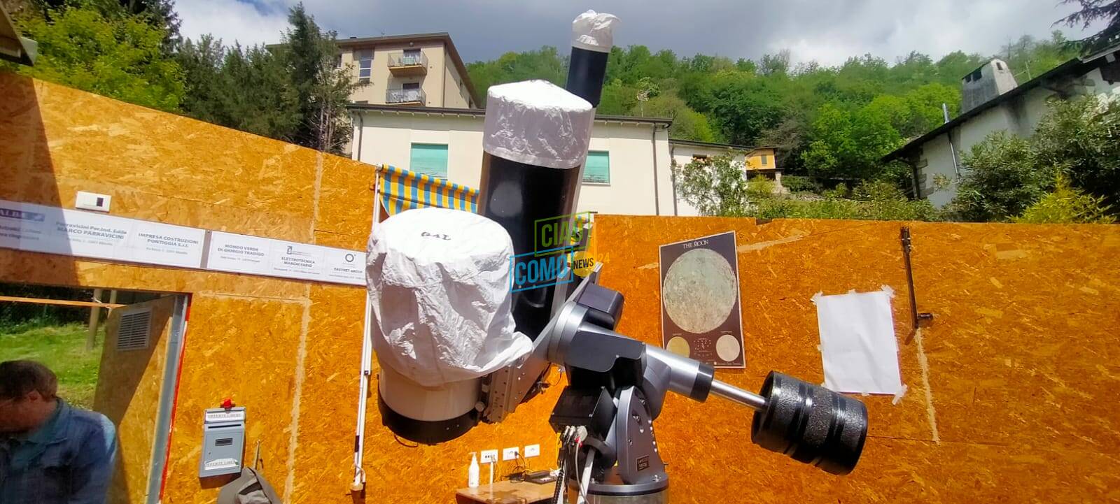 nuovo osservatorio albavilla gruppo astrofili lariani inaugurazione