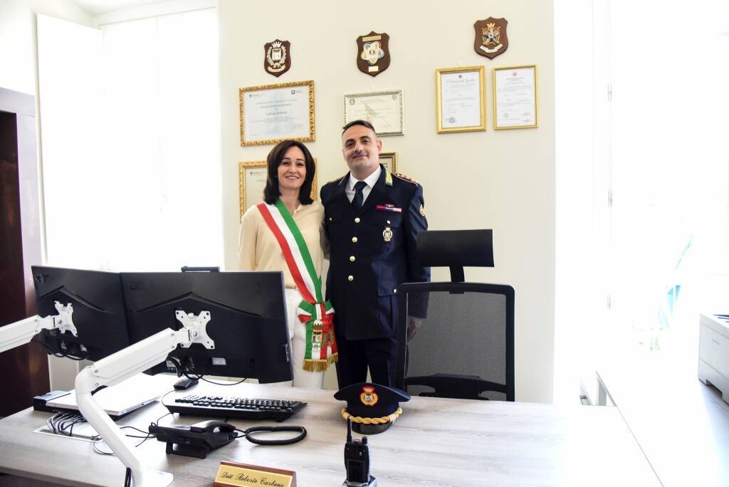 Inaugurazione nuovo comando polizia locale Cantù