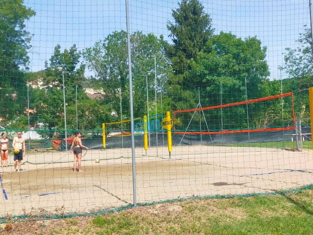 primo giorno centro sportivo casate apertura esterno piscine e solarium